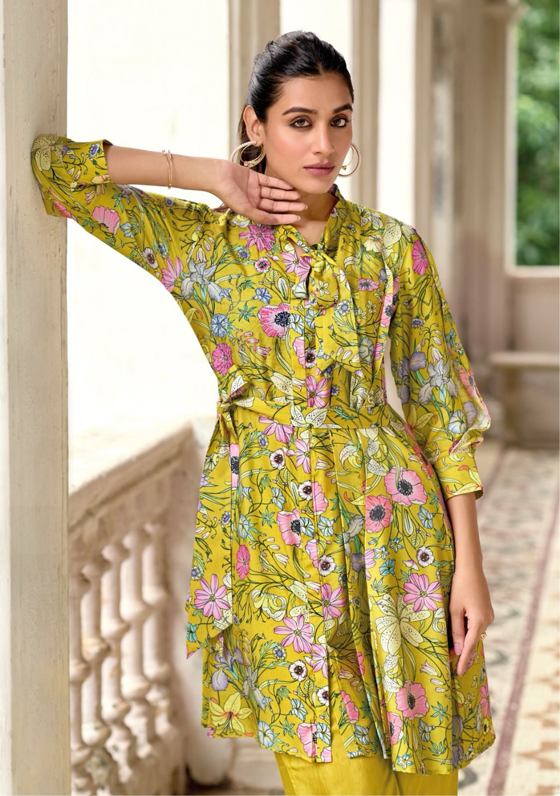 Eliza By Kailee Tunic Style Kurtis With Bottom Catalog